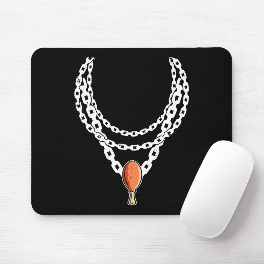 Tapis De Souris Collier Turquie Pendentif de jambe Jour d'Action d (Avec souris)