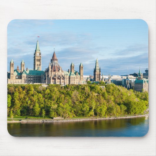 Tapis De Souris Colline du Parlement à Ottawa - Ontario, Canada (Devant)