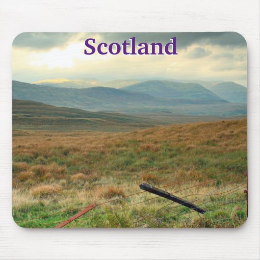 Tapis De Souris Collines du Perthshire, Écosse (Devant)