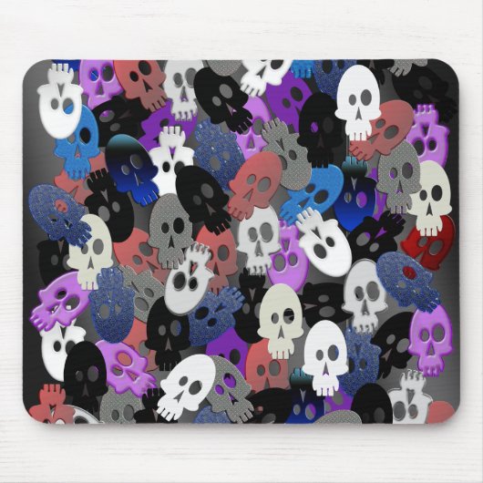 Tapis De Souris collision de multiskull (Devant)