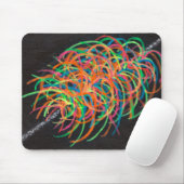 Tapis De Souris Collisions ioniques lourds mousepad (Avec souris)