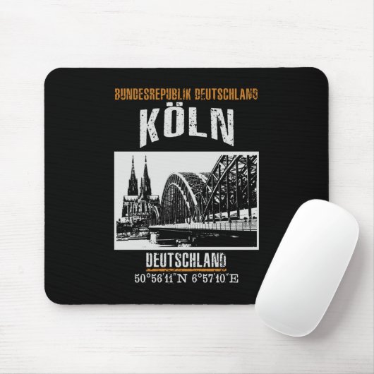 Tapis De Souris Cologne (Avec souris)