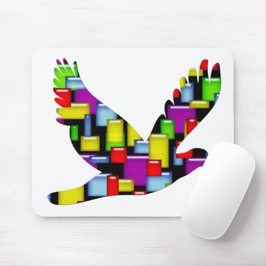 Tapis De Souris colombe (Avec souris)