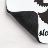 Tapis de souris Colombe avec croix (Coin)