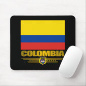 Tapis De Souris "Colombia Pride" (Avec souris)