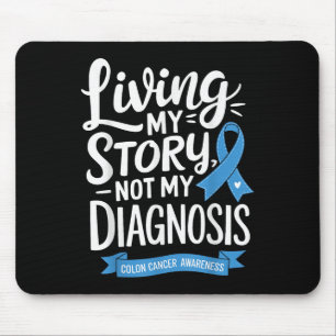 Tapis De Souris Colon Cancer Sensibilisation Mois du cancer colore