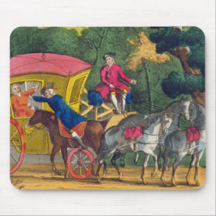 Tapis De Souris Colonel Jack volant Mary Smith dans le hymen Thic