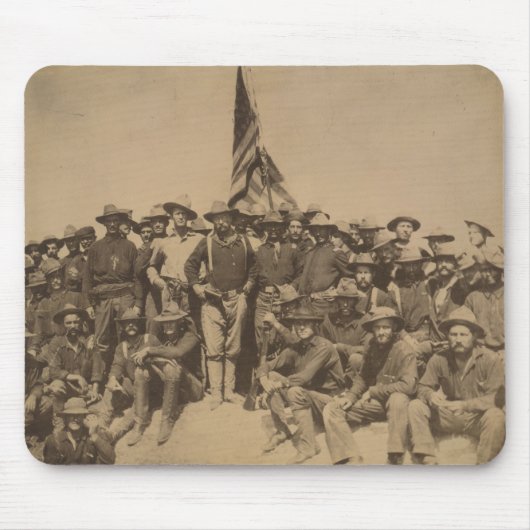 Tapis De Souris Colonel Roosevelt et son Rough Riders (Devant)