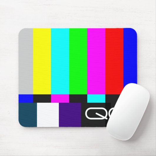 Tapis De Souris Color_Bars_1280x1024, QC (Avec souris)