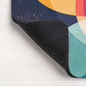 Tapis De Souris Color Rhythm abstract waves (Coin)