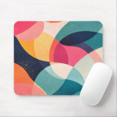 Tapis De Souris Color Rhythm abstract waves (Avec souris)