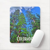 Tapis De Souris Colorado arbres mousepad (Avec souris)