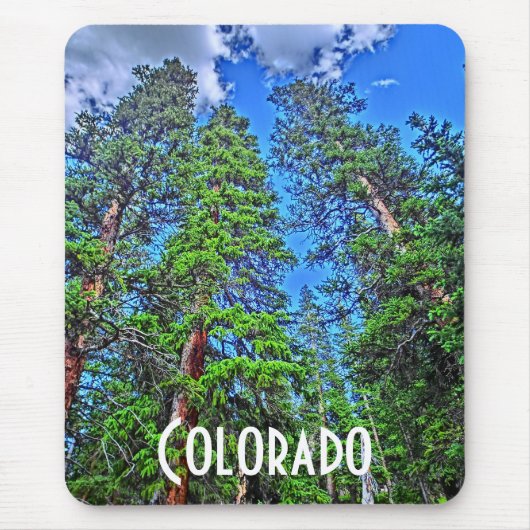 Tapis De Souris Colorado arbres mousepad (Devant)