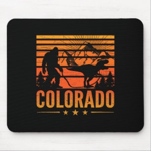 Tapis De Souris Colorado Bigfoot Montagne Dinosaure Bigfoot Campin