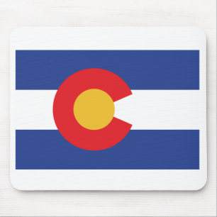 TAPIS DE SOURIS COLORADO-FLAG