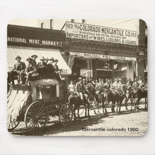 Tapis De Souris Colorado mercantile Mousepad (Devant)