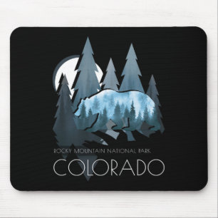 Tapis De Souris Colorado - Parc national de Rocky Mountain - Color