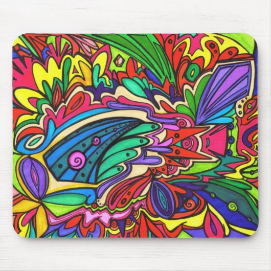 Tapis De Souris Colorblast Mousepad (Devant)