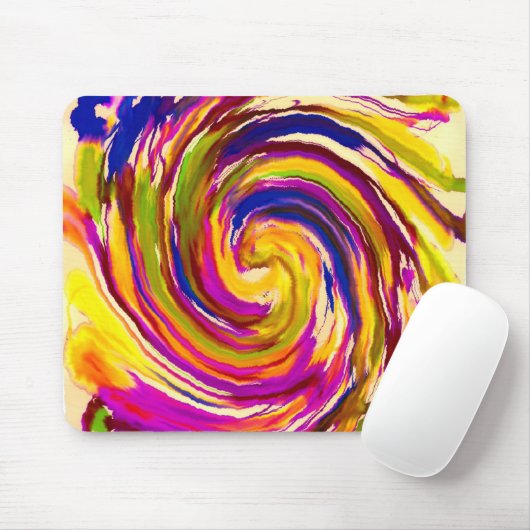 Tapis De Souris Coloré (Avec souris)