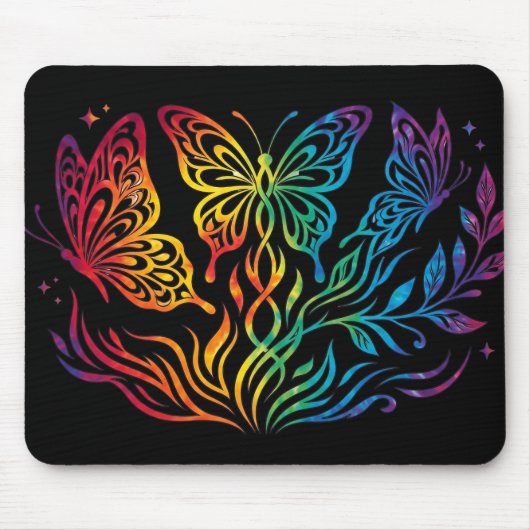 Tapis de souris coloré (Devant)
