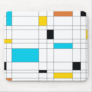 Tapis De Souris Coloré, cool, tendance, art d'illustration moderne