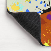 Tapis de souris coloré d'artiste (Coin)