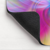 Tapis De Souris Coloré Moderne Glam Rose Blue (Coin)