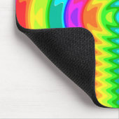 Tapis De Souris Coloré psychédélique Mousepad (Coin)