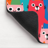 Tapis De Souris Colorful cats (Coin)