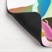 Tapis De Souris Colorful cow (Coin)