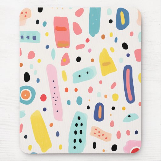 Tapis De Souris colorful cute elements design (Devant)