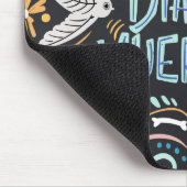 Tapis De Souris Colorful Dia de los Muertos | Mousepad (Coin)