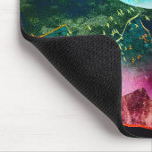 Tapis De Souris Colorful Gemstone Mountains (Coin)
