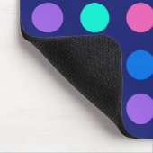 Tapis De Souris Colorful Geometric Dots (Coin)