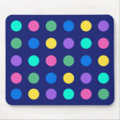 Tapis De Souris Colorful Geometric Dots (Devant)