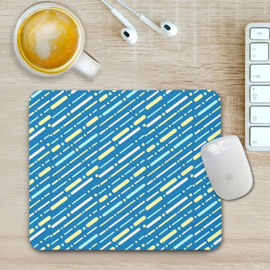 Tapis De Souris Colorful Lines Pattern Mouse Pad