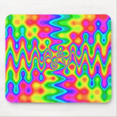 Tapis De Souris Colorful Psychedelic Mousepad (Devant)