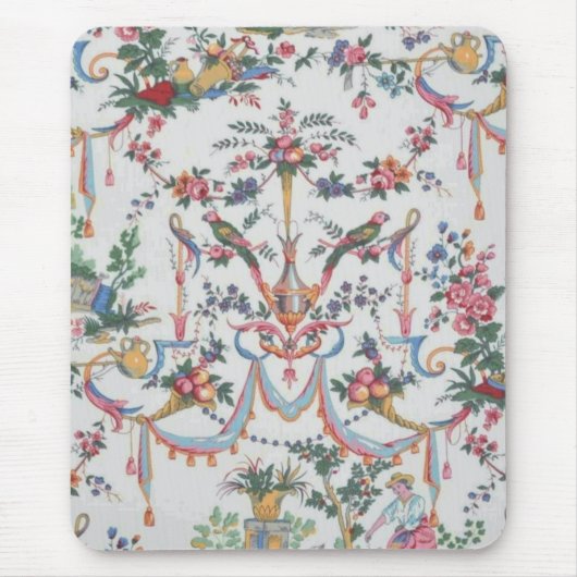 Tapis De Souris Colorfull Toile de Jouy (Devant)