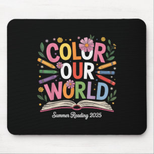 Tapis De Souris Coloriez Notre Monde Lecture Estivale 2025 Livre M