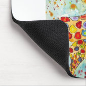 Tapis De Souris Colourful Mother and Baby Giraffes (Coin)
