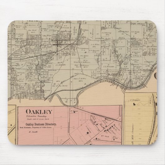 Tapis De Souris Columbia, Ohio (Devant)