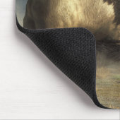 Tapis De Souris Combat de bison (Coin)