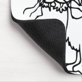 Tapis De Souris Combat de chats Blessé Bandage animal Feline Domes (Coin)