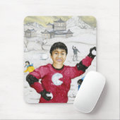 Tapis De Souris Combat de Snowball ! (Avec souris)