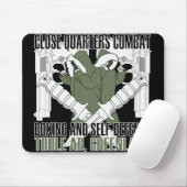 Tapis De Souris Combat étroit de quarts, Thule, Groenland (Avec souris)