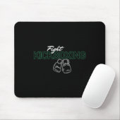 Tapis De Souris Combat Kickboxing (Avec souris)