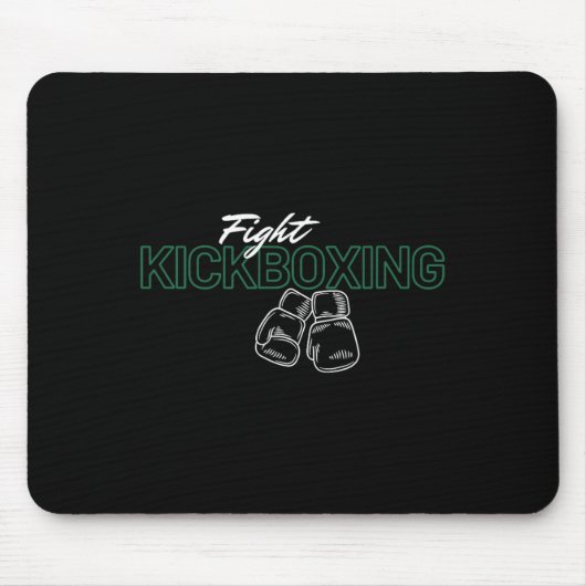 Tapis De Souris Combat Kickboxing (Devant)