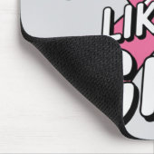 Tapis De Souris Combats Comme une Fille | Conception de Sensibilis (Coin)