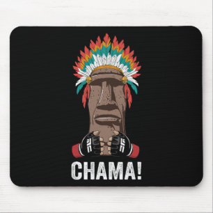 Tapis De Souris Combattant Chama Fan de MMA Jjb Boxe Muay Thai Kic
