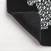 Tapis De Souris Combattant de karaté et de kung-fu (Coin)